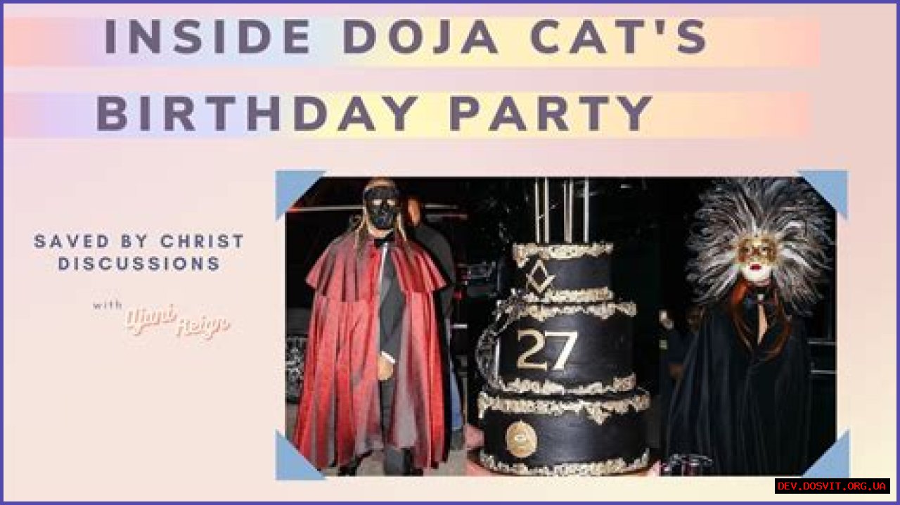 Unveiling The Glam: Doja Cat's Birthday Outfit Extravaganza