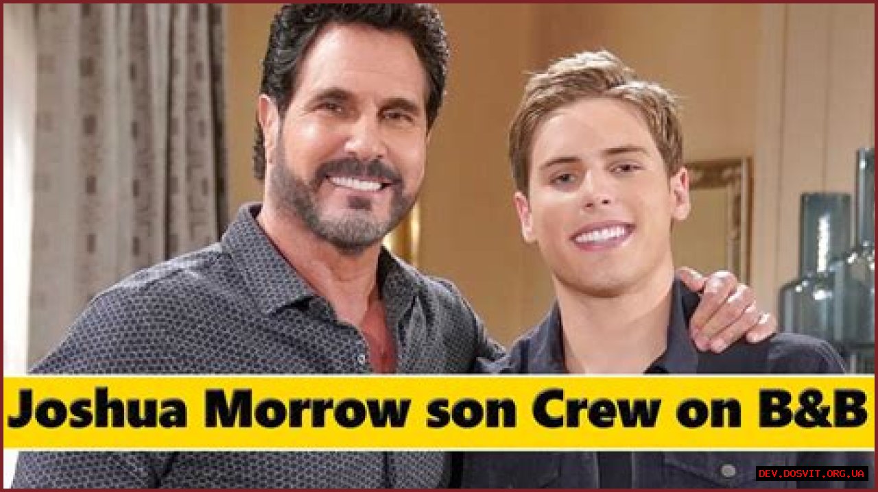 Unveiling The Life Of Joshua Morrow's Son: A Glimpse Into Their Bond